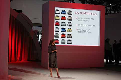 Fiat - Presentazione ufficiale dello stand Fiat da Laura Soave